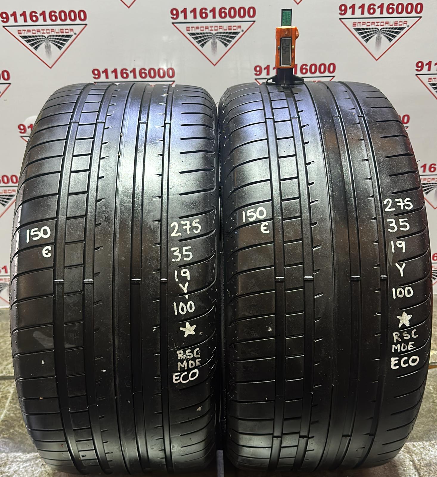 GOODYEAR EAGLE F1 ASYMMETRIC 3 USADO ECONOMICO RSC 275/35 R19 100 Y